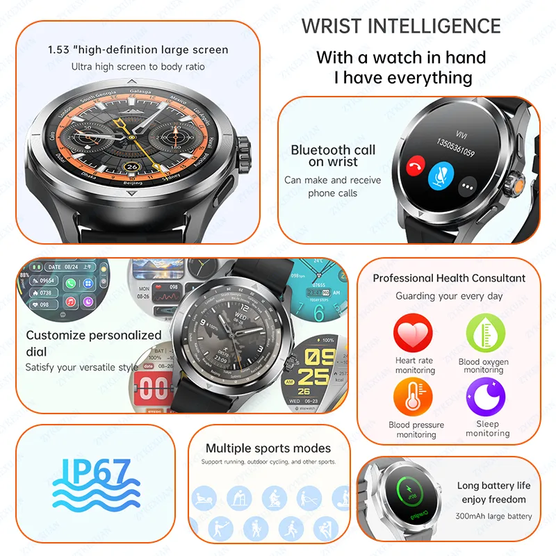 Neue Uhr S4 Ultra Sport Smart  – Compass Lensatic Bewertung und Preis