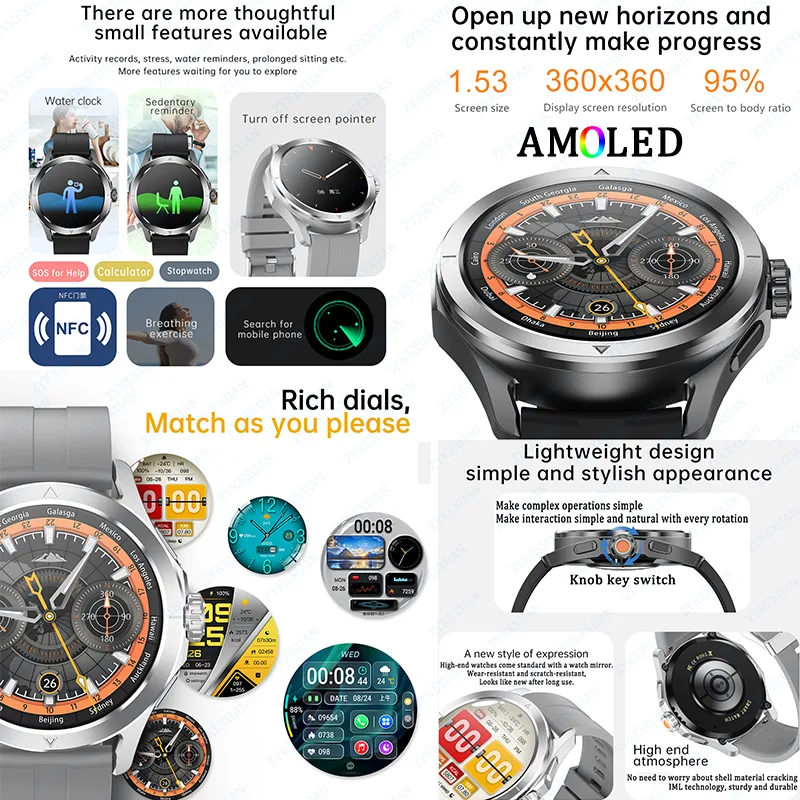 Neue Uhr S4 Ultra Sport Smart  – Compass Lensatic Bewertung und Preis