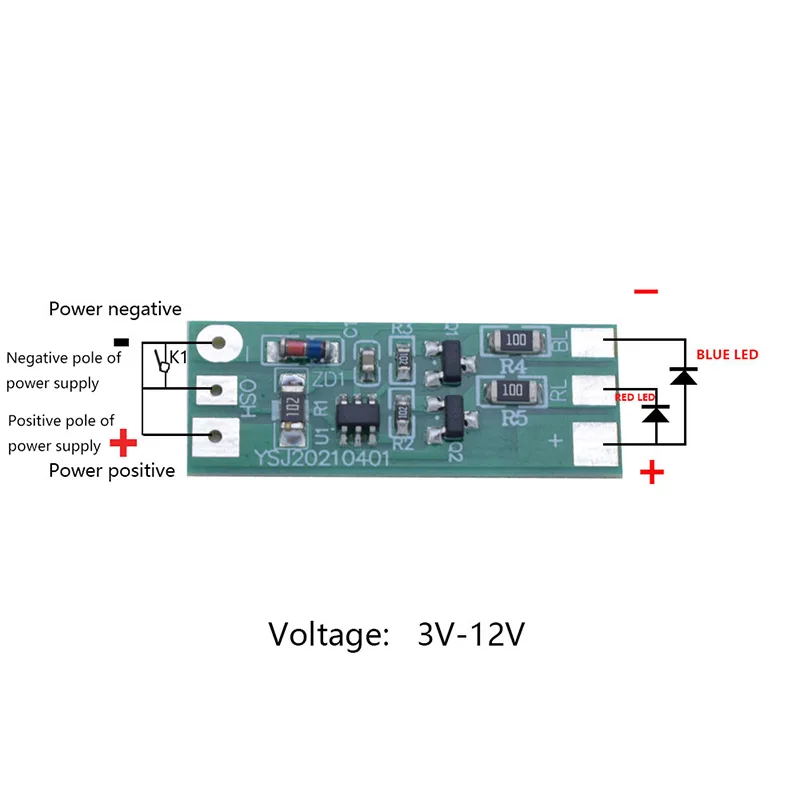3-12V blinkendes LED-Licht mod – Sos Light Strobe Bewertung und Preis