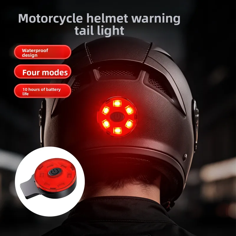 USB-Aufladbare LED-Helm-Rückle – Sos Light Strobe Bewertung und Preis