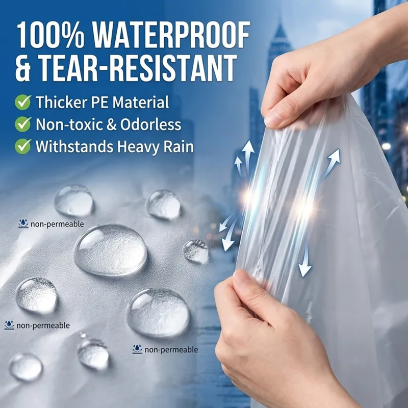 Unisex Tragbarer Einweg-Regenp – Emergency Poncho Rain Bewertung und Preis