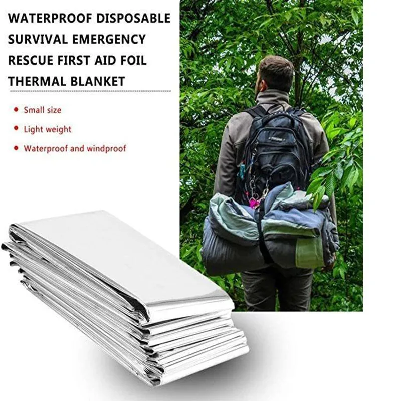 Notfalldecke Mylar Thermische  – Emergency Mylar Tent Bewertung und Preis