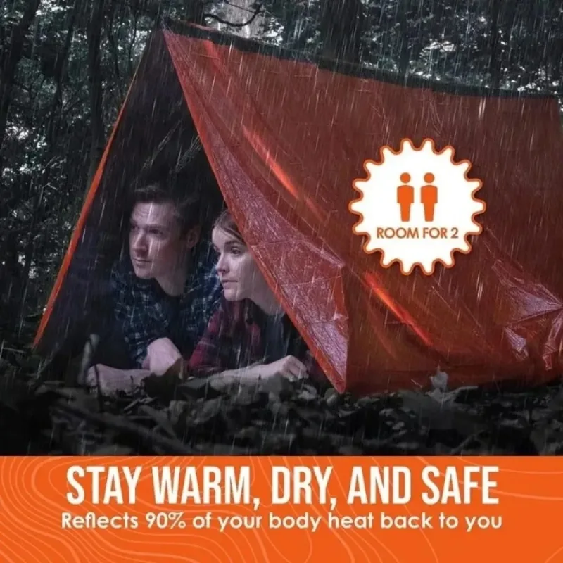 1-teiliger Anti-Regen-Notfalls – Emergency Mylar Tent Bewertung und Preis