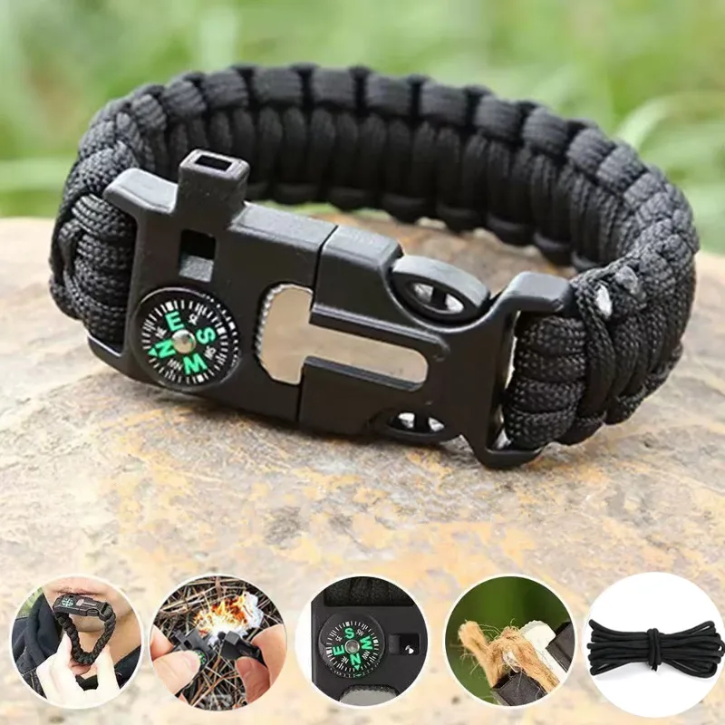 Fünf-in-eins-Kompass-Armband m – Fire Starting Kit Bewertung und Preis