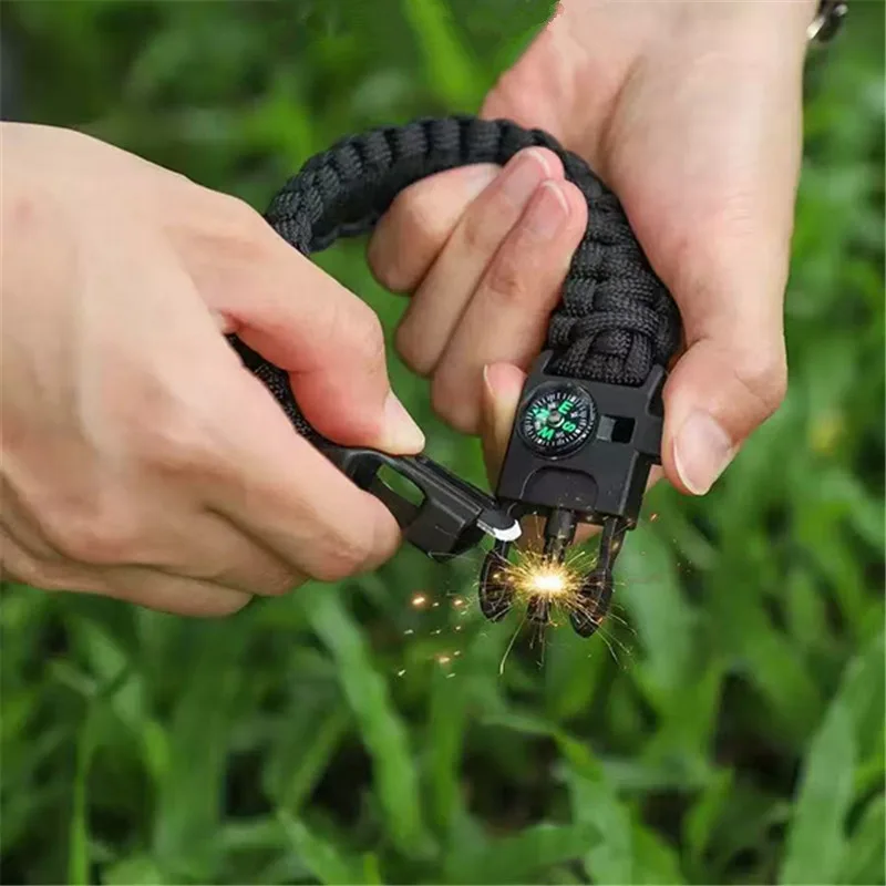 Fünf-in-eins-Kompass-Armband m – Fire Starting Kit Bewertung und Preis
