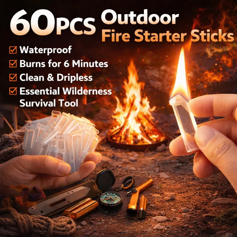 60 Stück Wasserdichte Feueranz – Fire Starting Kit Bewertung und Preis
