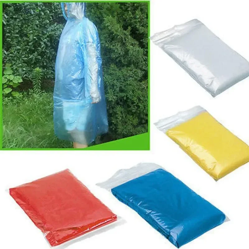 5/10PC Einweg Regenmantel Erwa – Emergency Poncho Rain Bewertung und Preis
