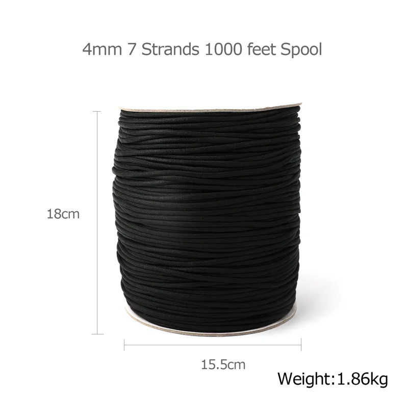 Yougle 1000 Fuß (310 Meter) 4  – Para Cord 1000Ft Bewertung und Preis
