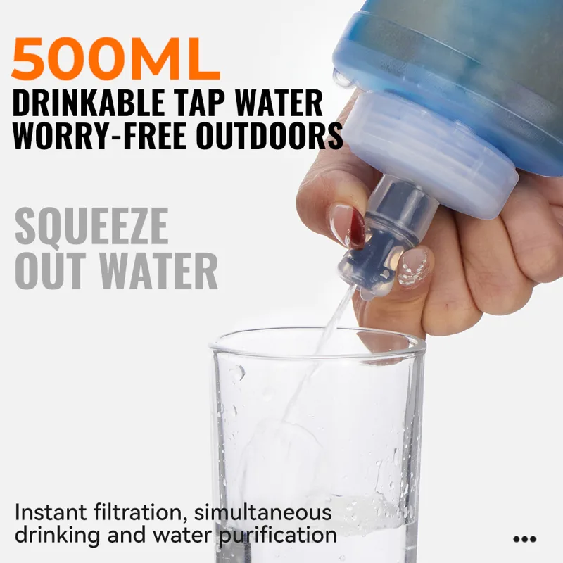 WRELS Wasserfilterflasche, zus – Water Bag Collapsible Bewertung und Preis
