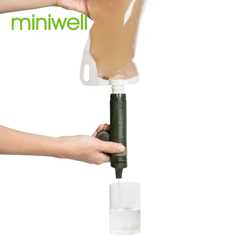 Miniwell L600 Outdoor-Überlebe – Water Purification Straw Bewertung und Preis