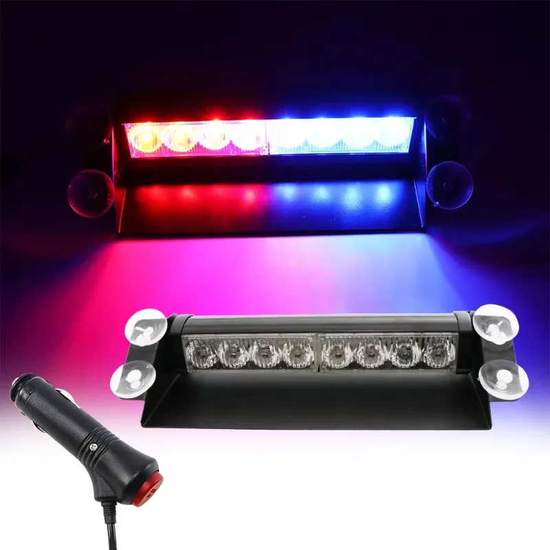 8 LED Universal-Auto-Strobosko – Sos Light Strobe Bewertung und Preis