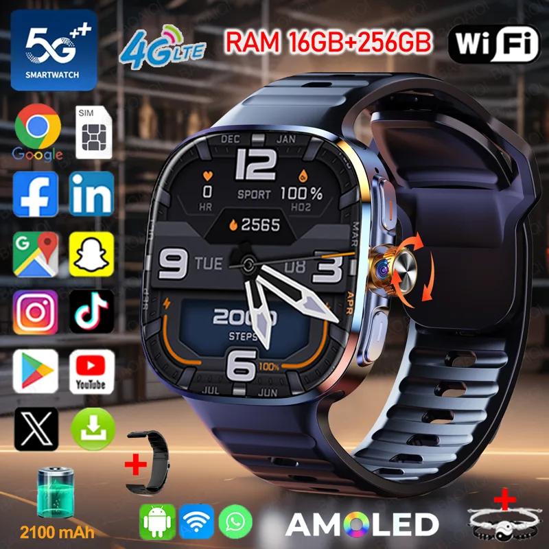 Neue Smartwatch mit großem Bil – Compass Lensatic Bewertung und Preis