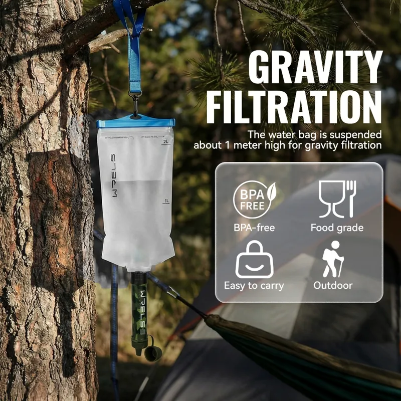 WRELS Camping Outdoor Wasserfi – Water Purification Straw Bewertung und Preis