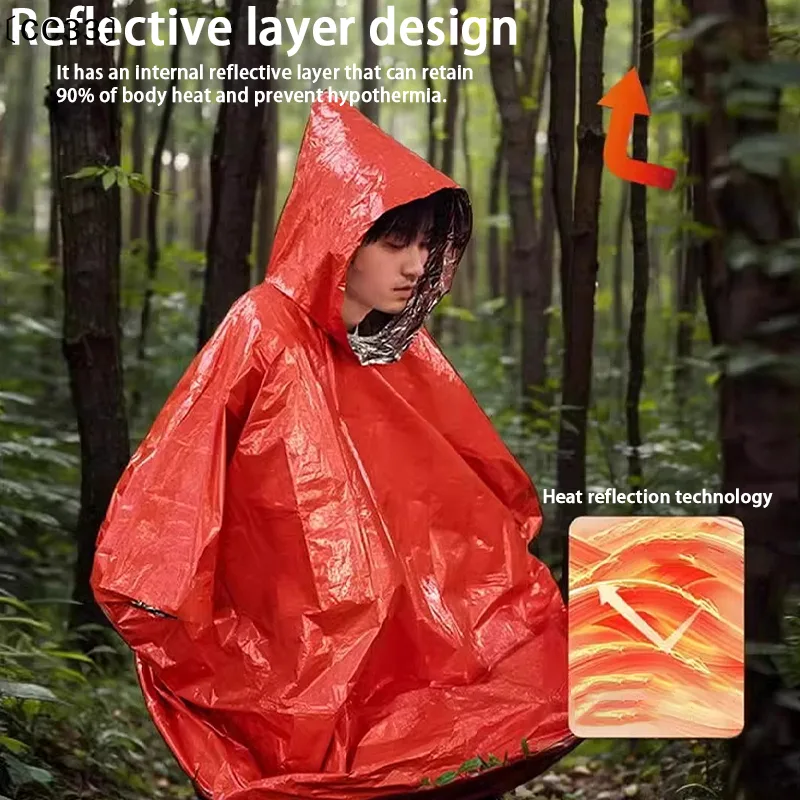 Notfall-Regenponcho, thermisch – Survival Blanket Reflective Bewertung und Preis