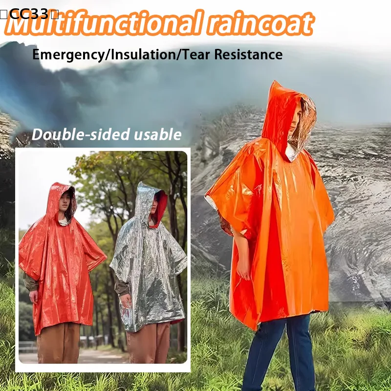 Notfall-Regenponcho, thermisch – Survival Blanket Reflective Bewertung und Preis
