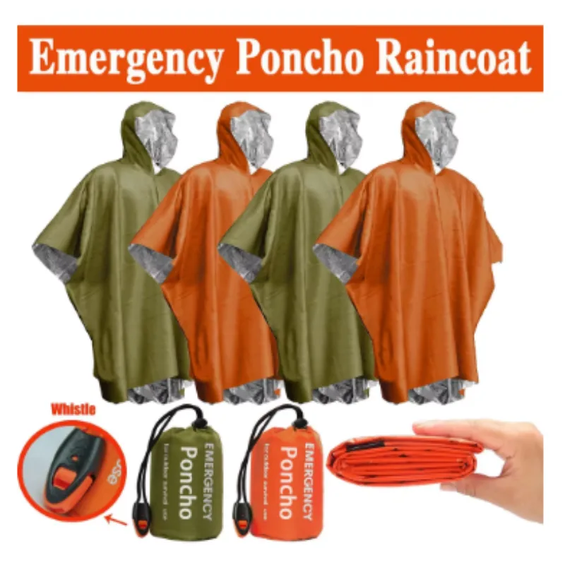 Einweg-Regenponcho aus Alumini – Emergency Poncho Rain Bewertung und Preis