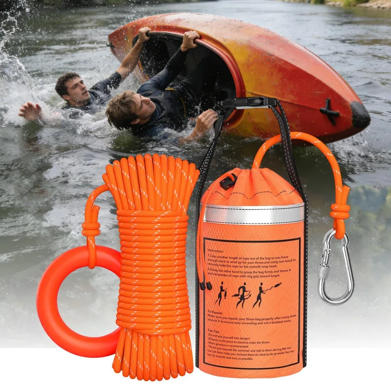 15-teiliges Rettungs-Wurfseil- – Rescue Rope Throw Bewertung und Preis