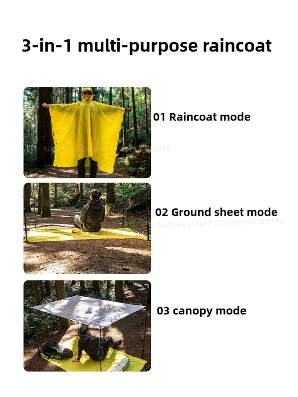 15D/210T Regenmantel Wasserdic – Emergency Poncho Rain Bewertung und Preis